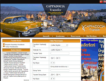 Tablet Screenshot of kapadokyatransfer.com